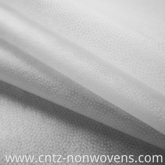 GAOXIN home textile and clothing accessories 100% polyester nonwoven formal glues interlining